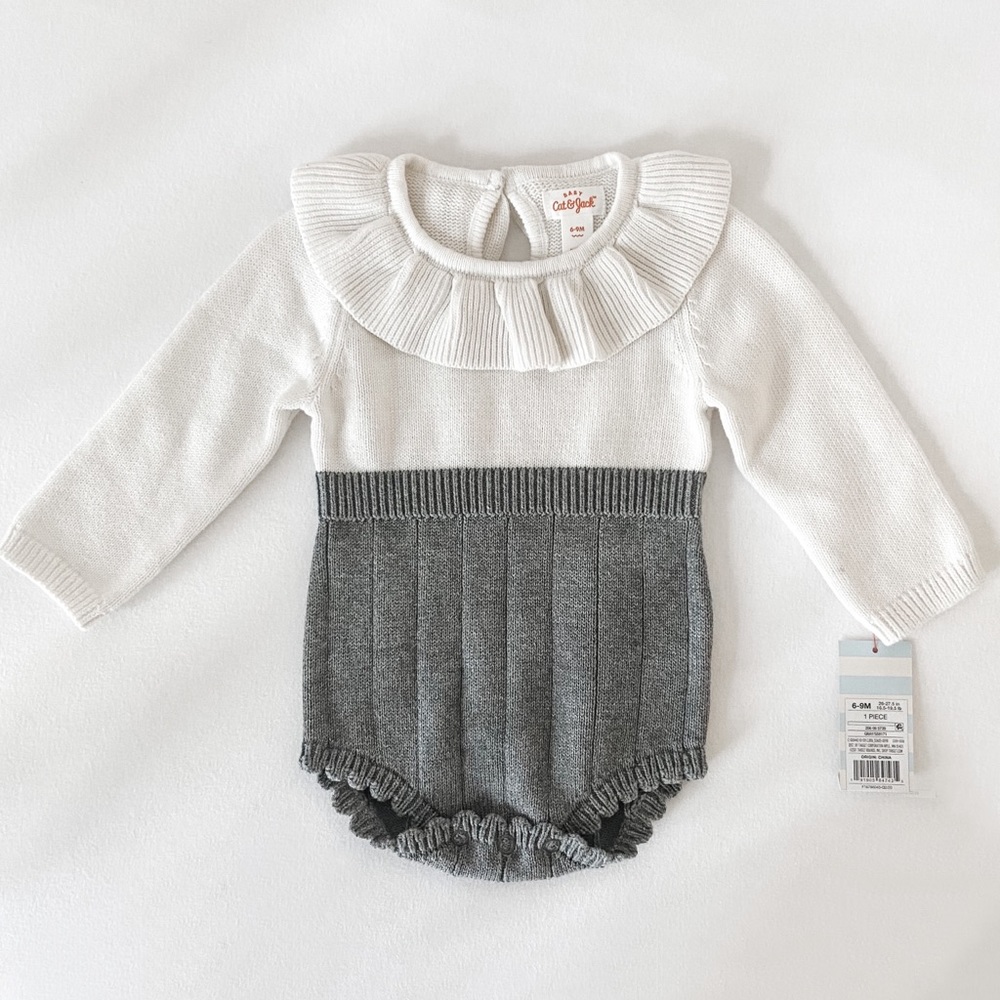 Baby Girls' Ruffle Romper - Cat & Jack, NWT